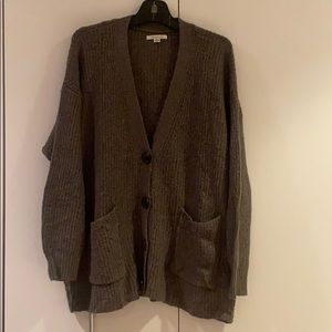 AE Oversized Button Up Cardigan